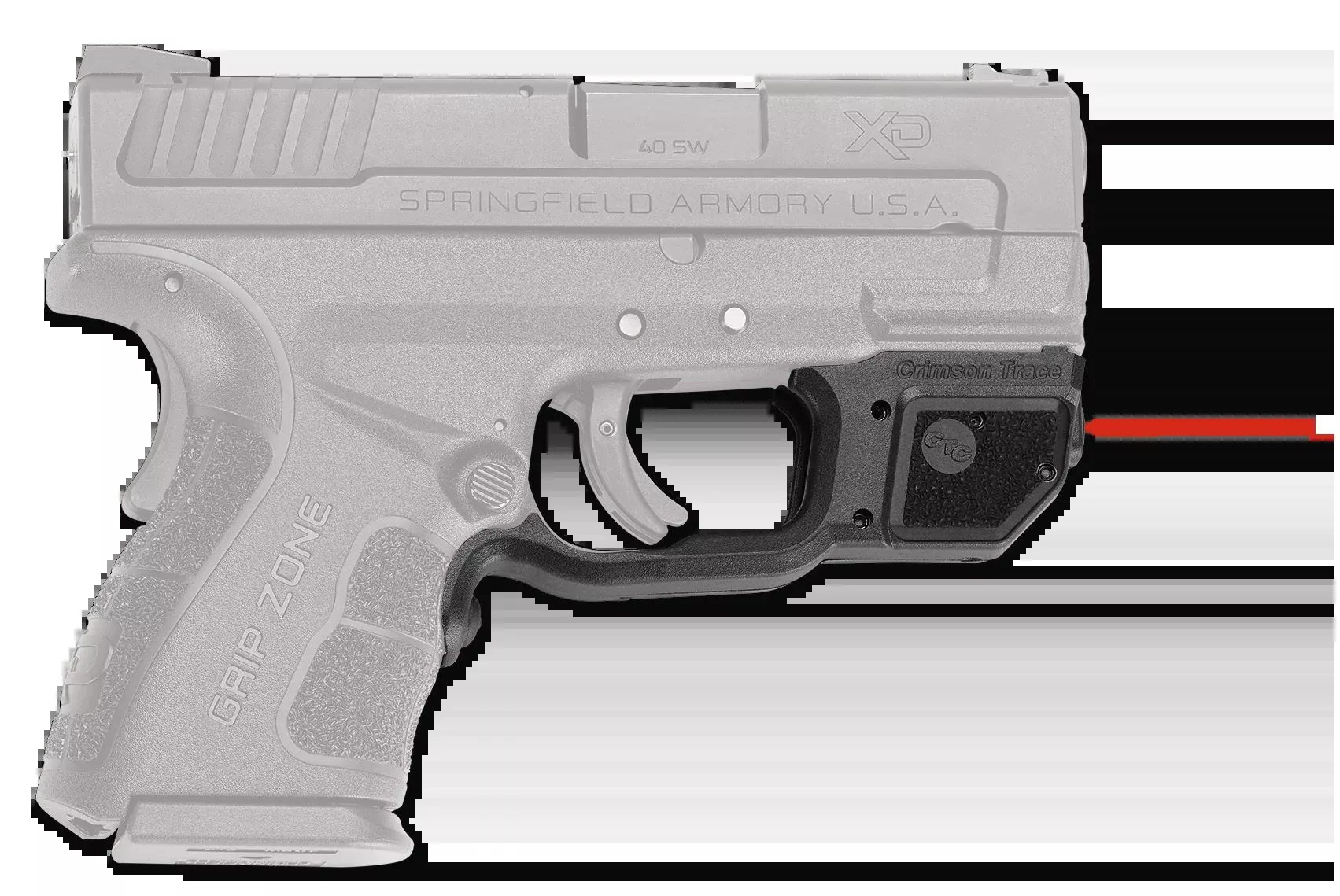 Crimson Trace Laserguard, Crim Lg496Laserguard Spg Xd Mod.2