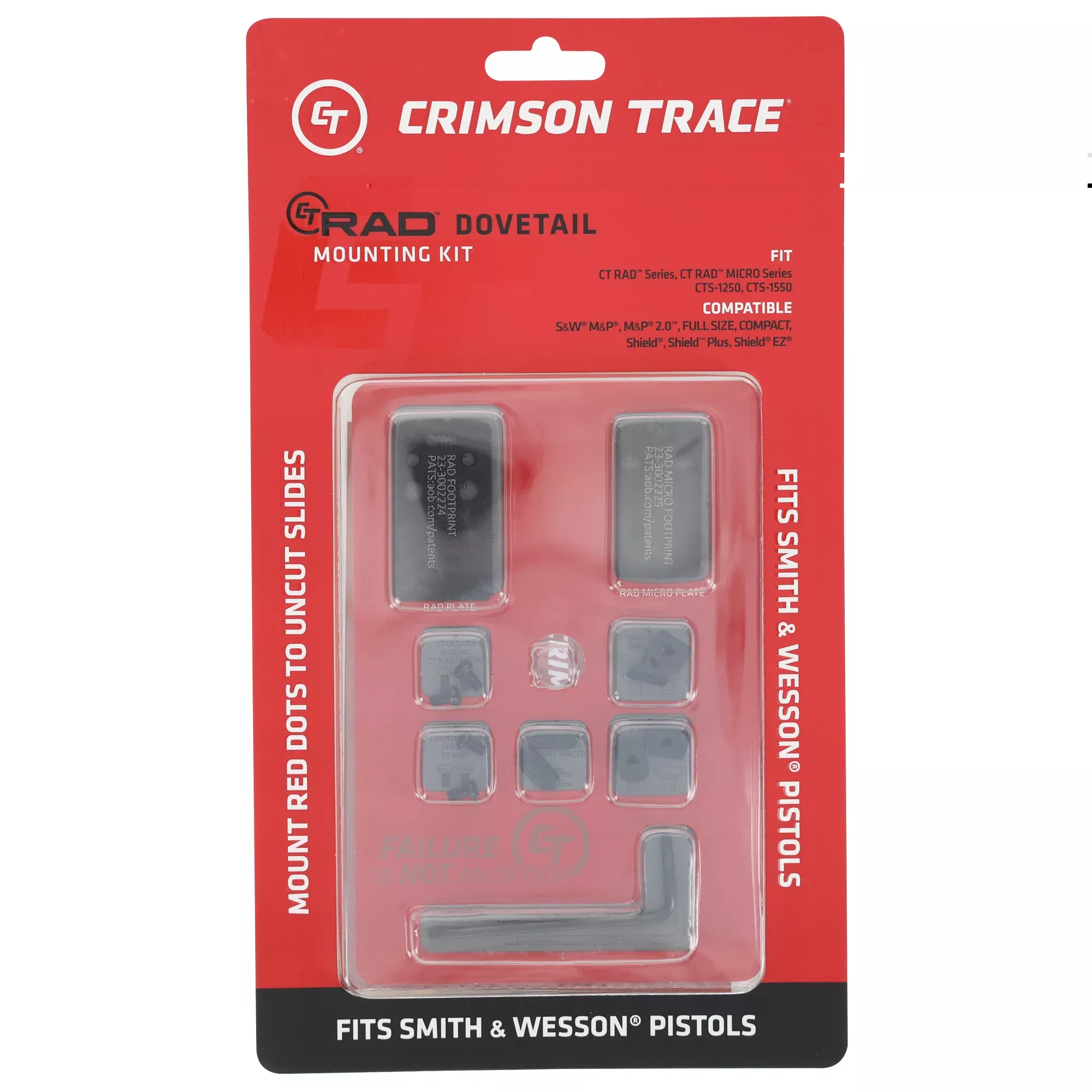 Crimson Trace Rear Sight – Adapter For Red Dots