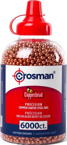 Crosman Copper Coated Bb’s- – Case Of 6-packs Of 6000 Each