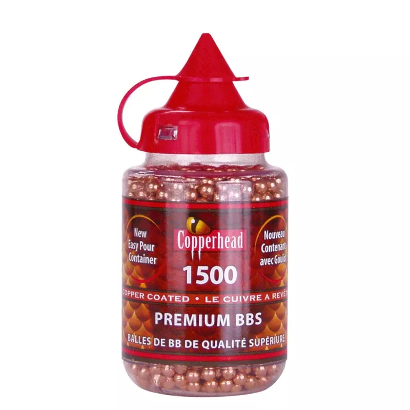 Crosman Copperhead BBs 1500 pk.