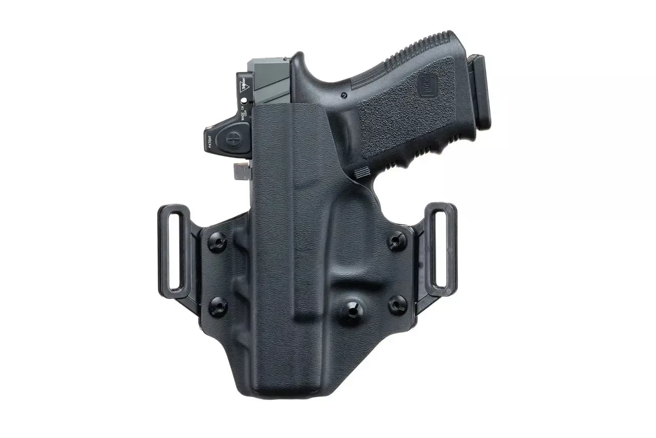Crucial Concealment Covert OWB Holster Glock 17 RH Black CRU1000