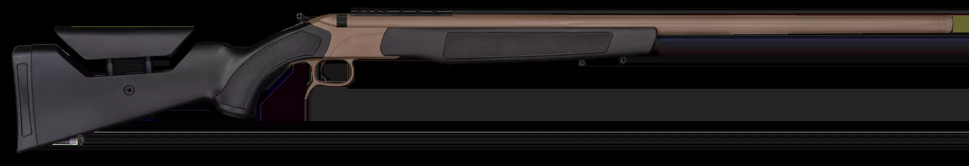 CVA Accura LR-X 45 Caliber Inline Muzzleloader 30" VariFlame FDE Cerakote/Black PR3210NM