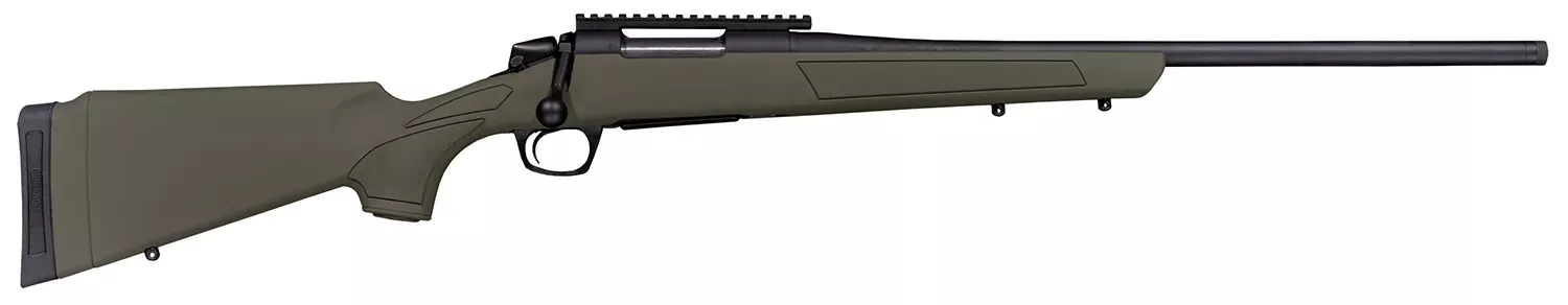 CVA Cascade 7mm-08 Rem Rifle 4+1 22″ Black Cerakote Steel Threaded Barrel, Black Cerakote Receiver CR3906G
