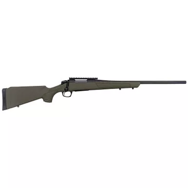 CVA CR3902G Cascade 270 Win 4+1 24" Black Cerakote Steel Threaded Barrel, Black Cerakote Receiver, OD Green Synthetic Stock