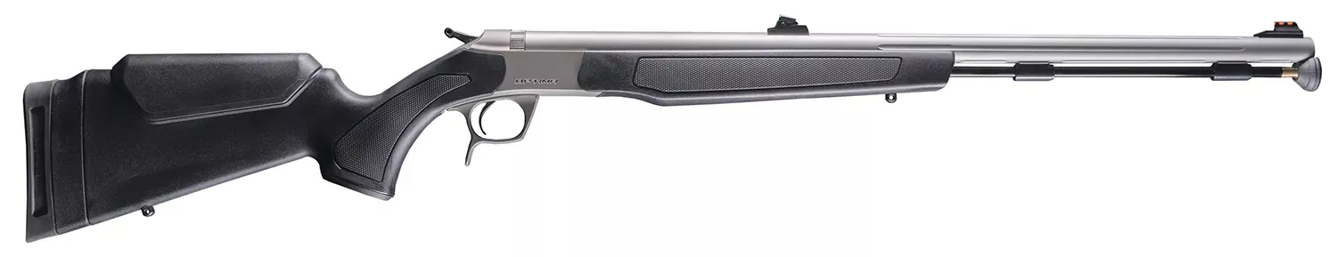 CVA Optima 50 Caliber Inline Muzzleloader 26" Fluted Fiber Optic Sights Black PR2050S