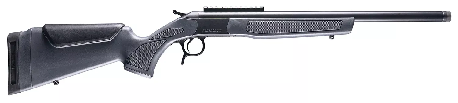 CVA Scout 308 Winchester Rifle 20″ Blued/Stealth Gray CR4437