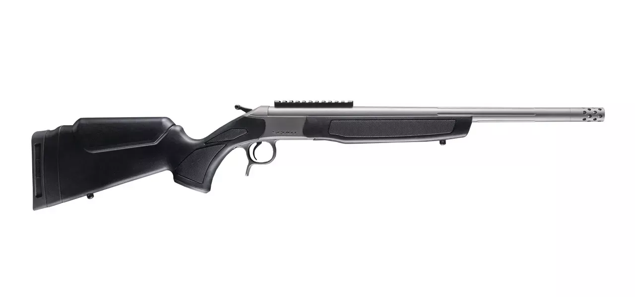 CVA Scout Takedown 35 Whelen Rifle 22″ Black/Stainless CR4439S