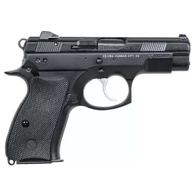 CZ-USA 01194 75 D PCR Compact Frame 9mm Luger 10+1 3.75" Black Steel Barrel, Black Steel Serrated Slide, Black Polycoat Aluminum Frame w/Beavertail, Black Rubber Grip, Right Hand