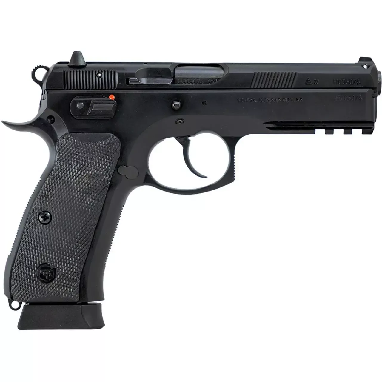 CZ-USA 75 SP-01 9mm Pistol 4.60″ Black 89352