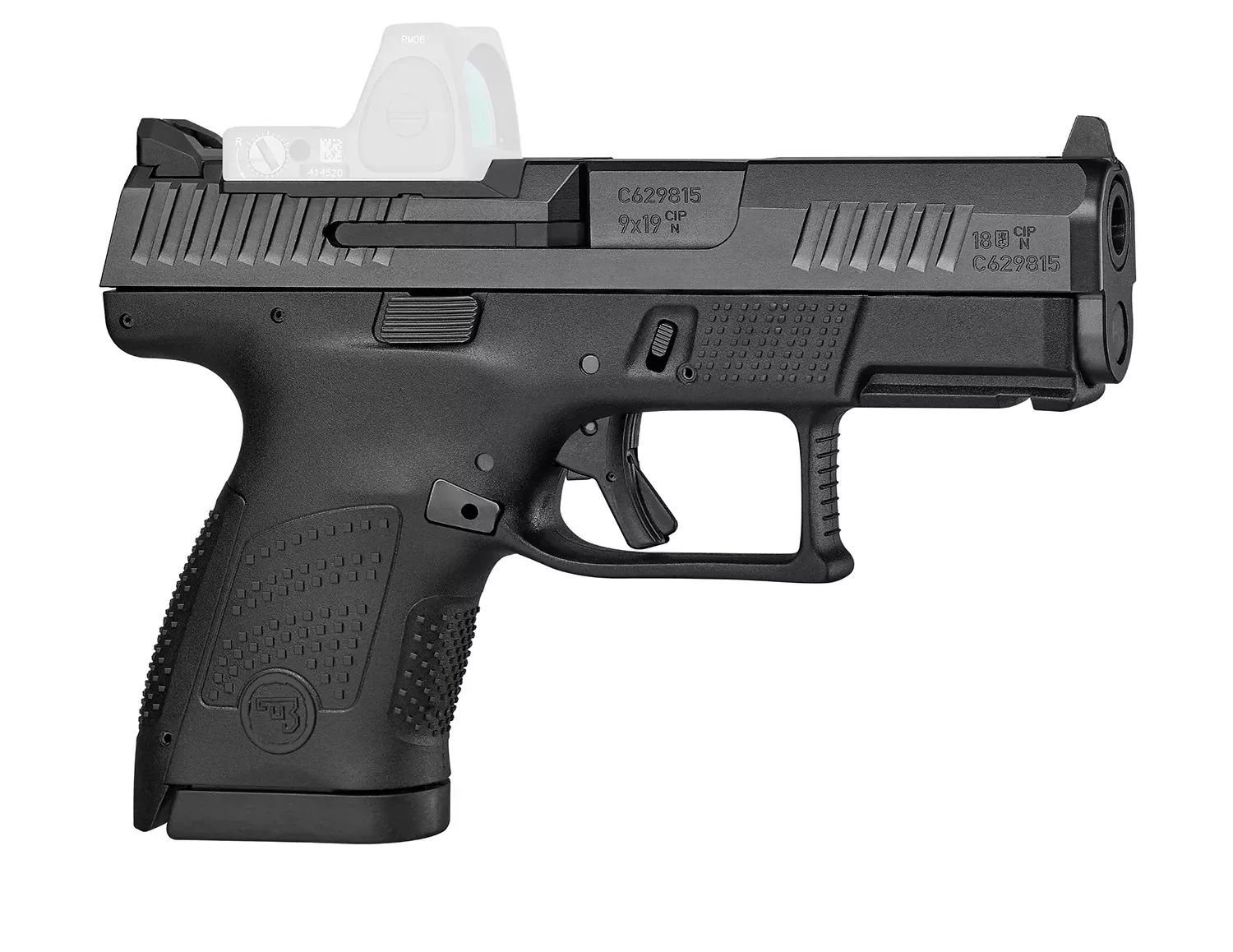 CZ-USA P-10 S 9mm Luger Pistol 3.50″ Black 01568