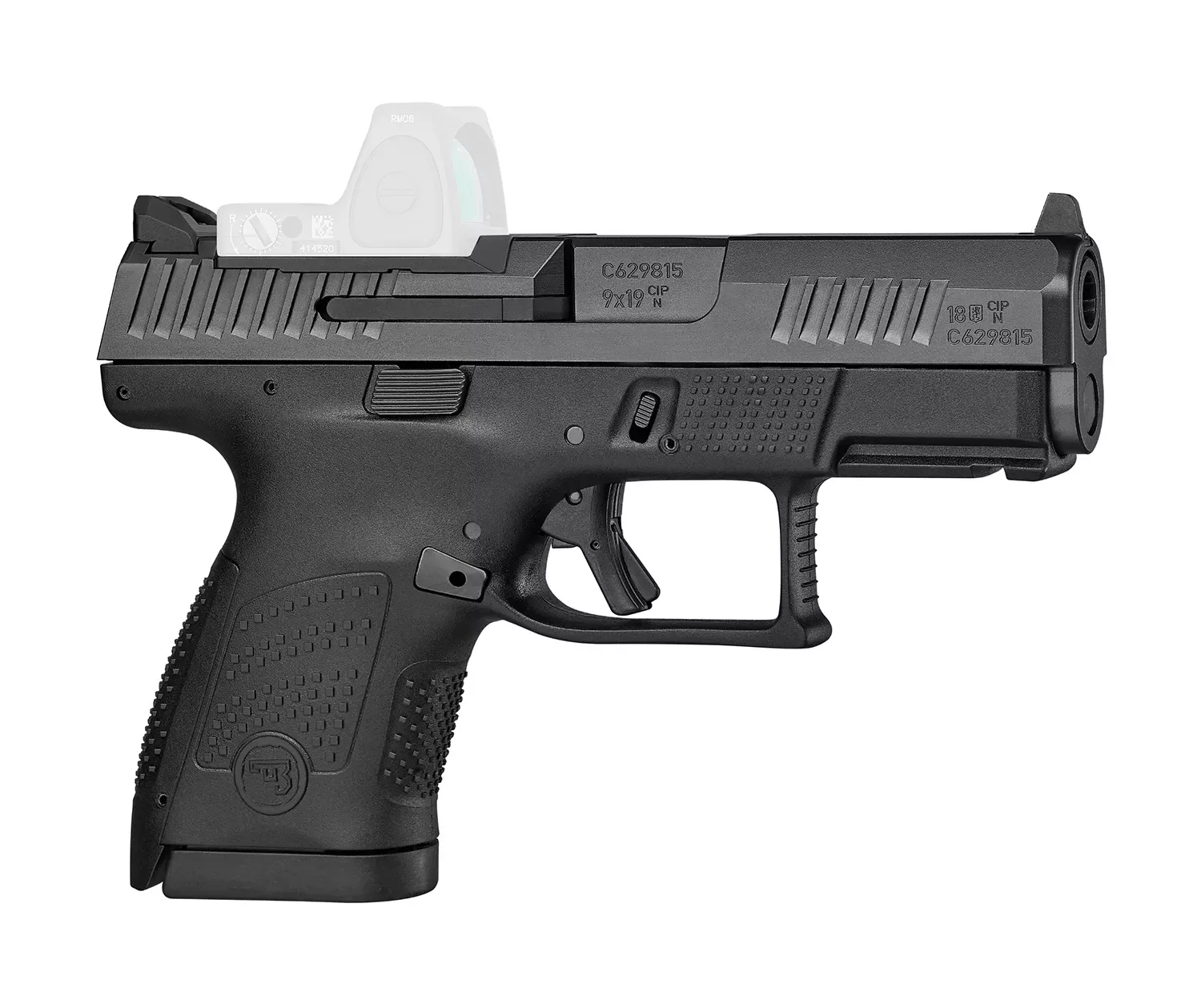 CZ-USA P-10 S Sub-Compact 9mm Pistol 3.50″ Black 91568