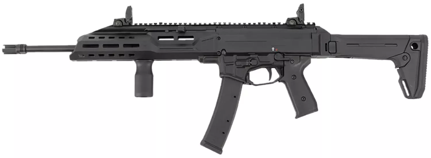 CZ-USA Scorpion 3+ Carbine 9mm Luger Rifle 16.30" Black 91440