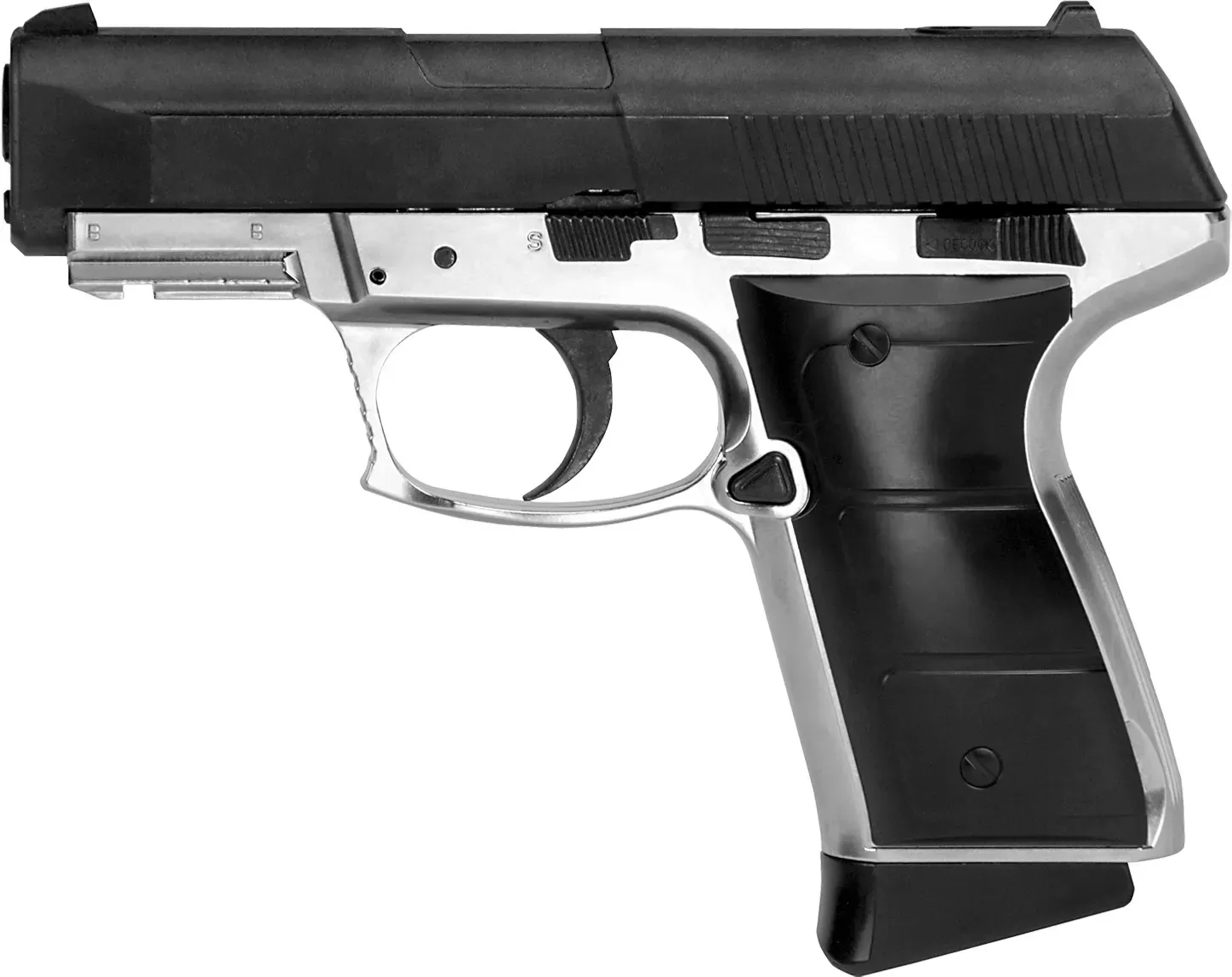 Daisy Blowback CO2 Pistol, .177 BB’s, 15 Shot Clip 985501442
