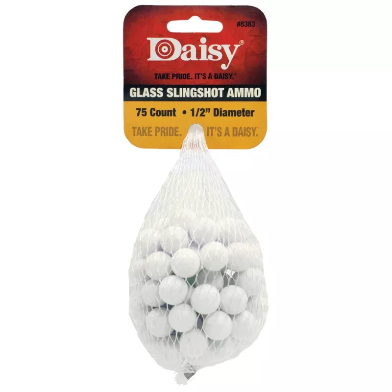 Daisy Slingshot Ammo Glass 1/2in. 75ct.