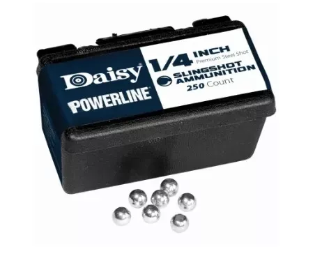 Daisy Steel Slingshot Ammo 1/4″ 500PK 998114-546