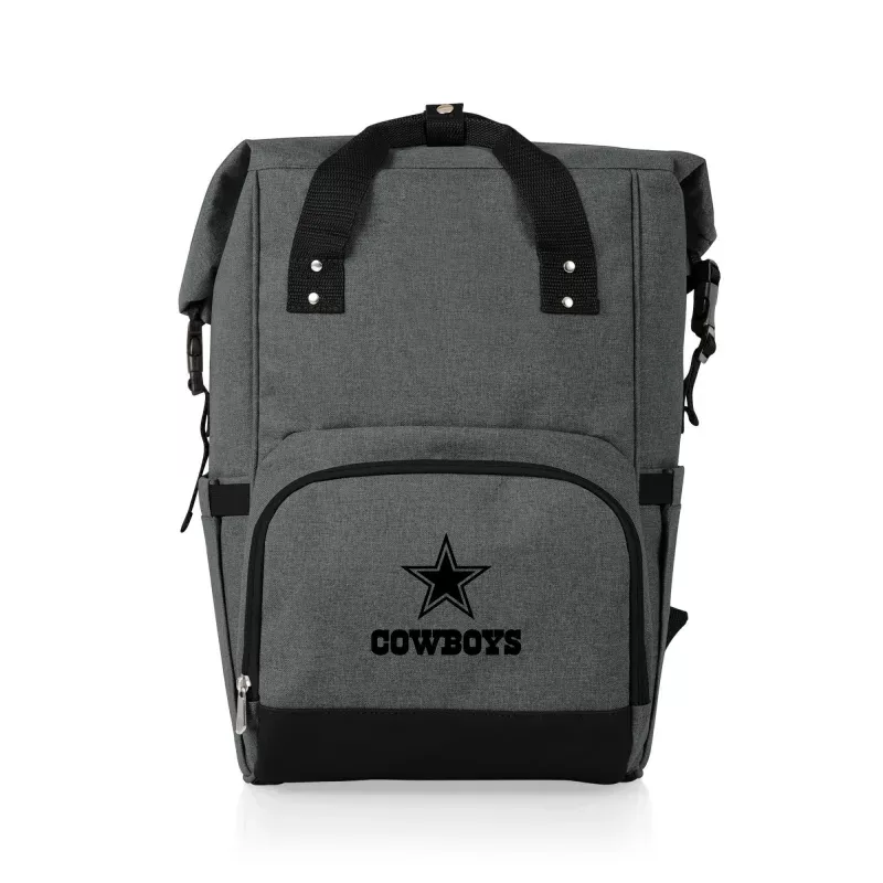 Dallas Cowboys – On The Go Roll-Top Backpack Cooler