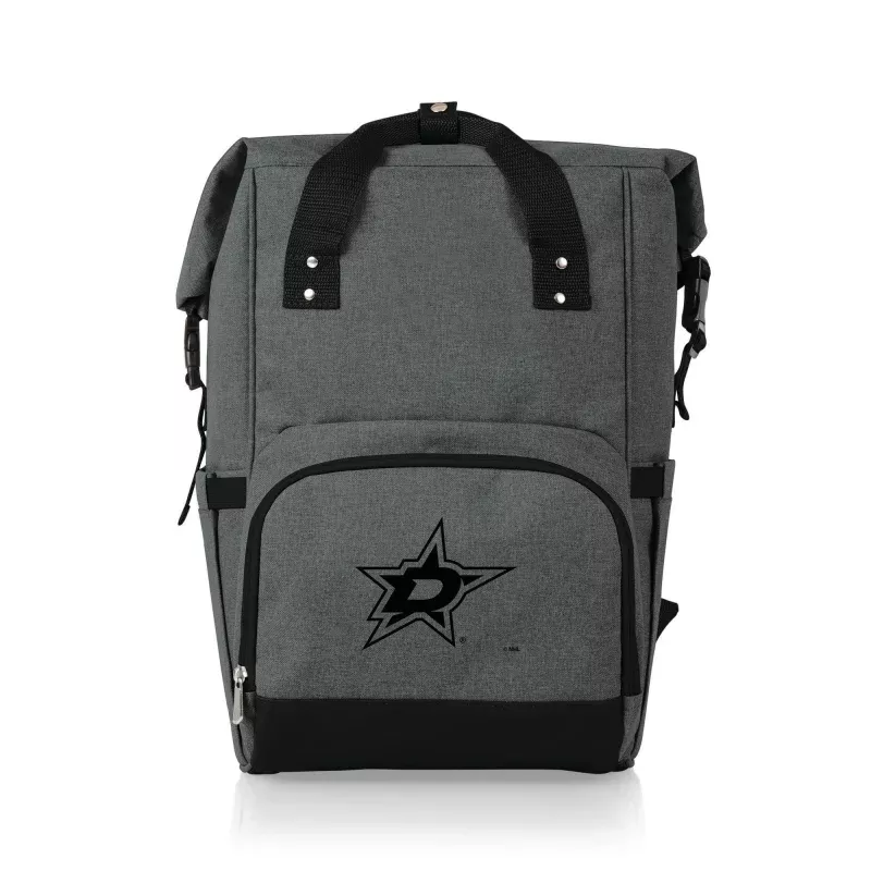 Dallas Stars – On The Go Roll-Top Backpack Cooler