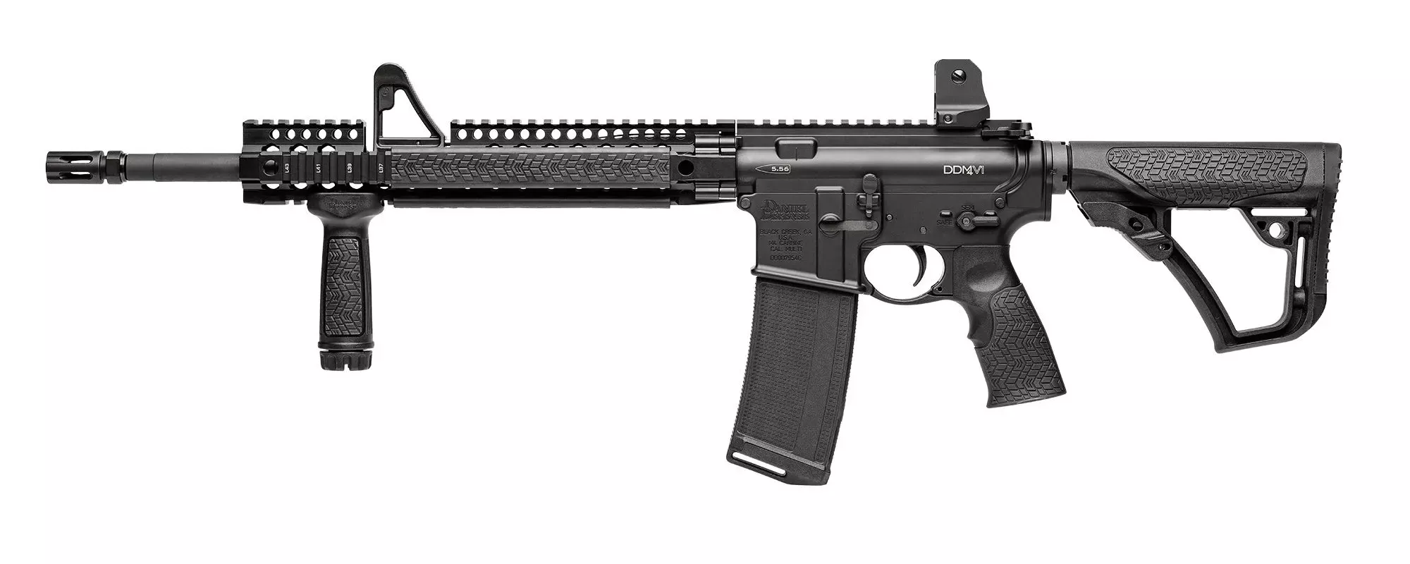 Daniel Defense DDM4 V1 5.56 NATO Rifle 16″ Black 0205015027