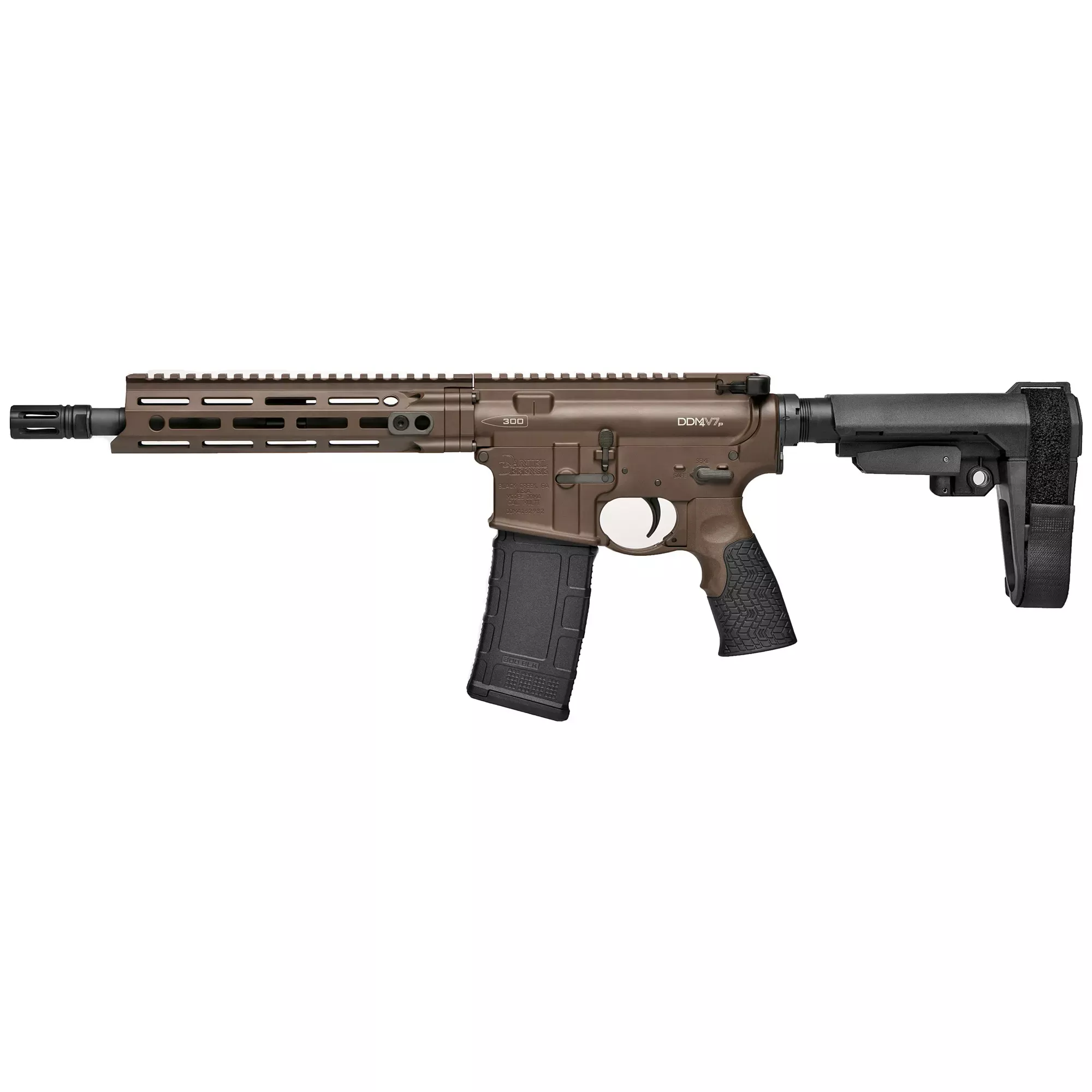Daniel Defense DDM4 V7 P 300 Blackout Pistol 10.3" Milspec+ 0212800166