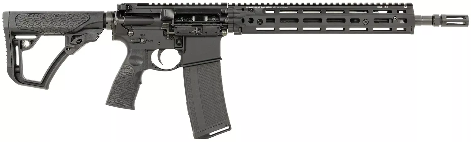 Daniel Defense M4A1 RIII 5.56x45mm NATO Rifle 14.5″ Black 0219110613047