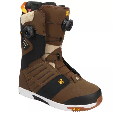 DC Men's Judge Brown/Tan/Orange Snowboard Boots (DC01718200-BNTNOG)