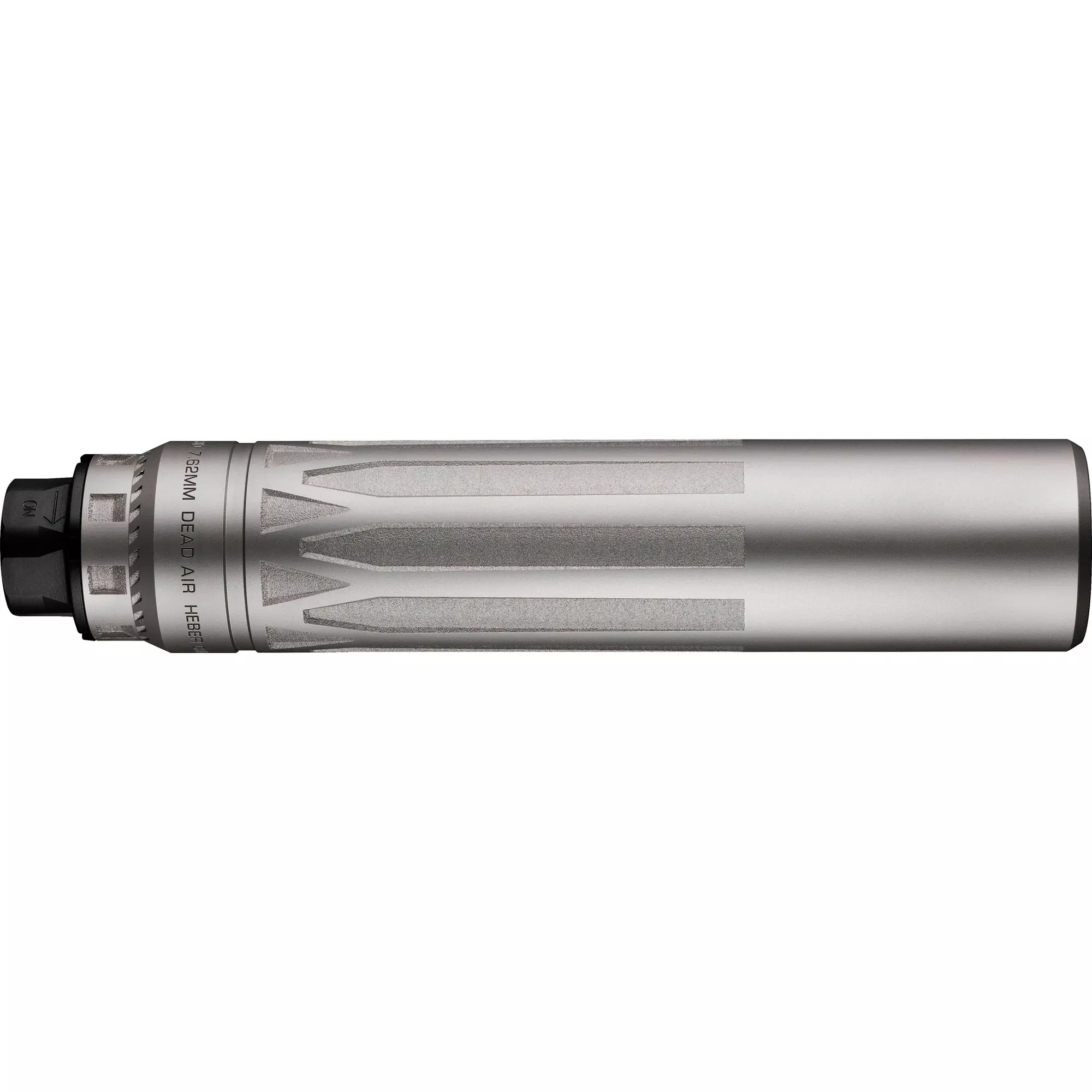 Dead Air Armament Nomad LTI XC .30 Caliber w/Xeno Adapter & DA124 Omni Brake Titanium Silver