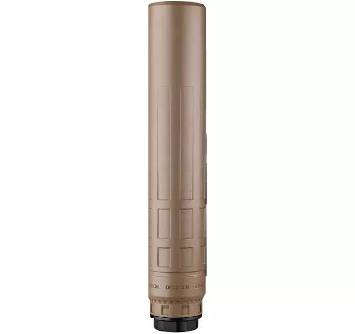 Dead Air Armament Nomax 33 .33 Caliber Suppressor w/Xemax Adapter & DA150 Muzzle Brake Titanium Flat Dark Earth