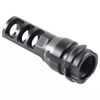 Dead Air DA102 KeyMount Muzzle Brake 5/8"-24 tpi 2.60" Black Steel
