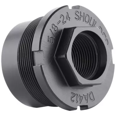 Dead Air DA412 Ghost-M & Pyro Fixed Mount 5/8"-24 tpi Black