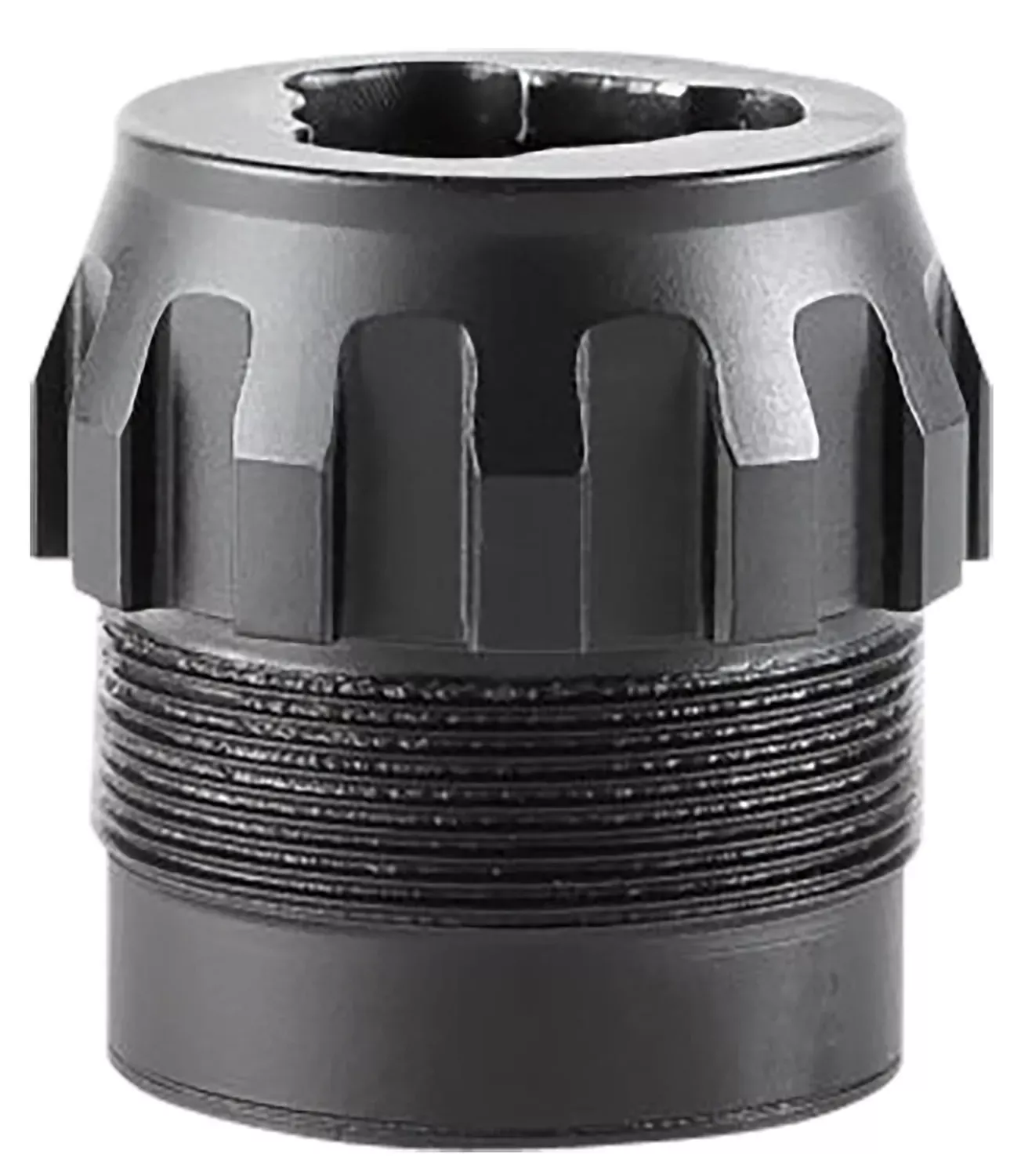 Dead Air P-Series 3-Lug Adapter Black Stainless Steel DA444
