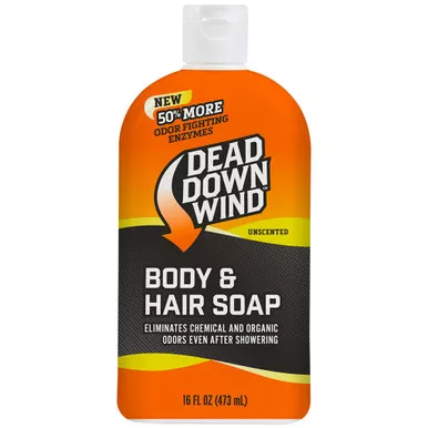 Dead Down Wind 121618 Body and Hair Soap, 16 Ounce, Orange