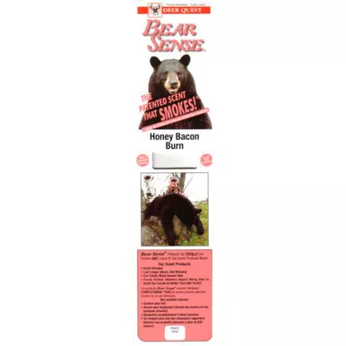 Deer Quest 31 Bear Sense Honey Bacon Burn, White, 6 Pack