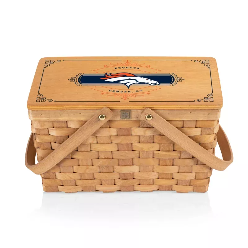 Denver Broncos – Poppy Personal Picnic Basket