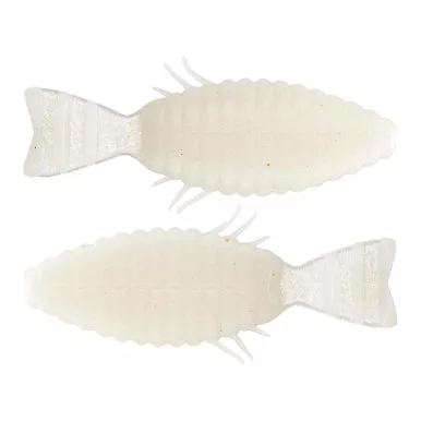 DEPS Bull Flat Creature 3" 6Pk Pearl White