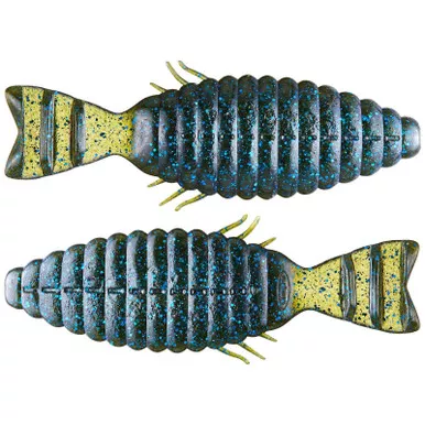 DEPS Bull Flat Creature 3.8" 6Pk Watermelon Blue