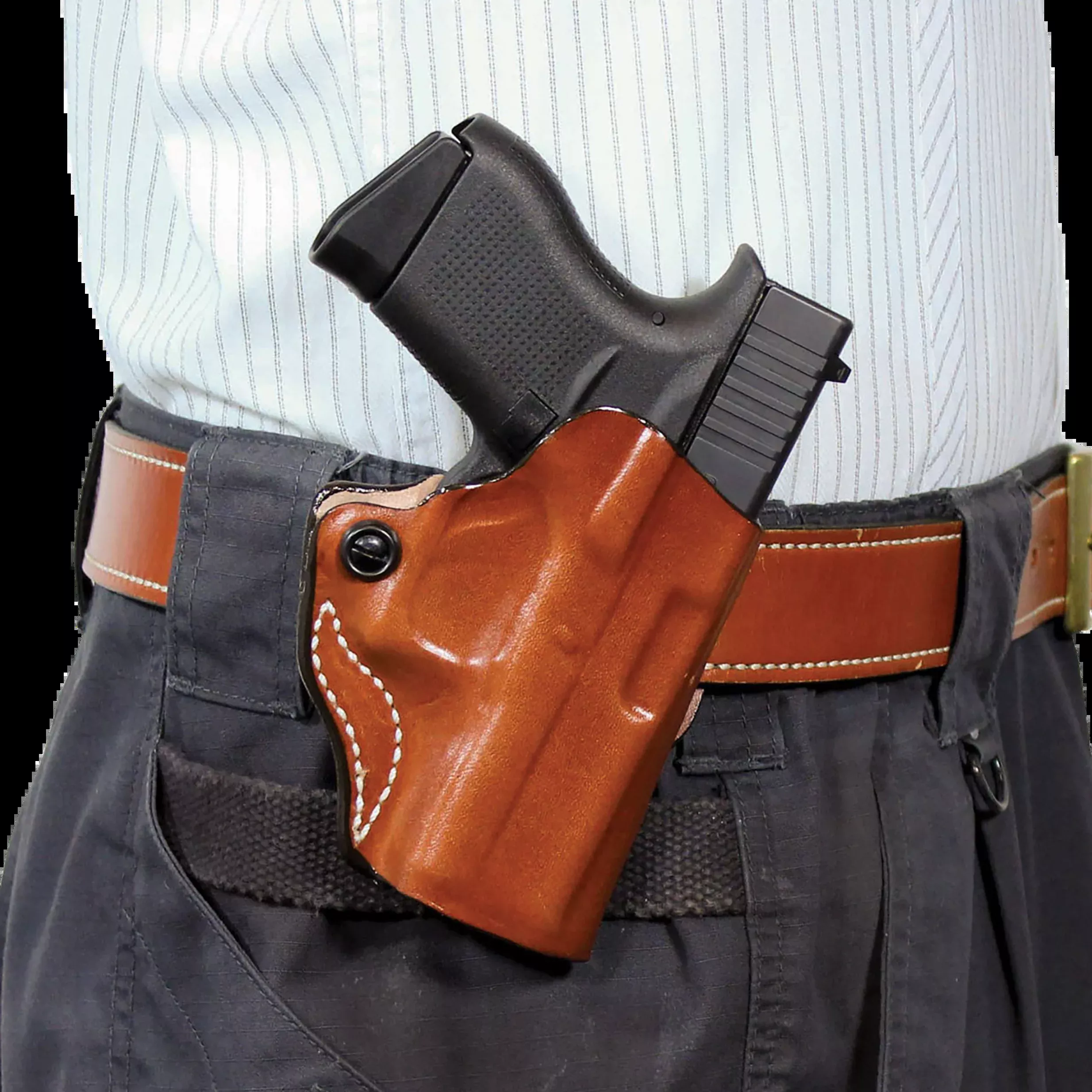 Desantis Gunhide Mini Scabbard, Des 019ta1wz0 Mini Scab S&w CsxT