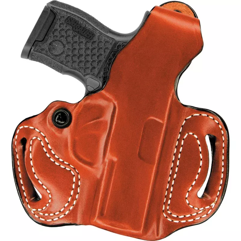 DeSantis Thumb Break Mini-Slide Holster SIG P290 OWB RH Tan