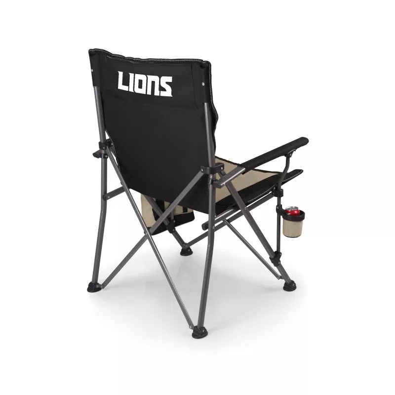 Detroit Lions – Big Bear XXL Camping Chair with Cooler