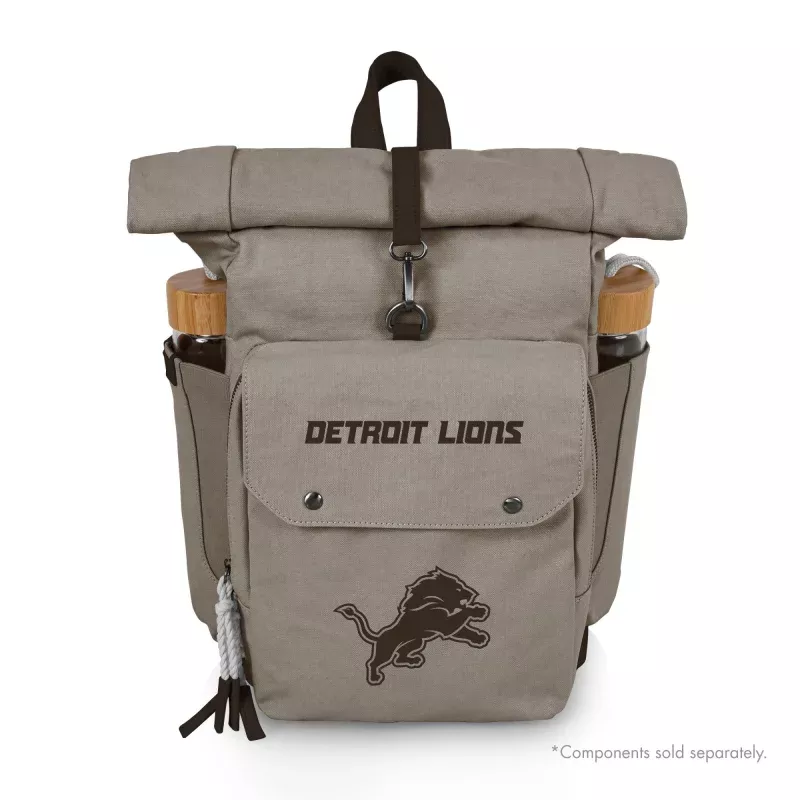 Detroit Lions – Carmel Roll Top Picnic Backpack Cooler