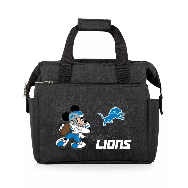 Detroit Lions Mickey Mouse – On The Go Lunch Bag Cooler