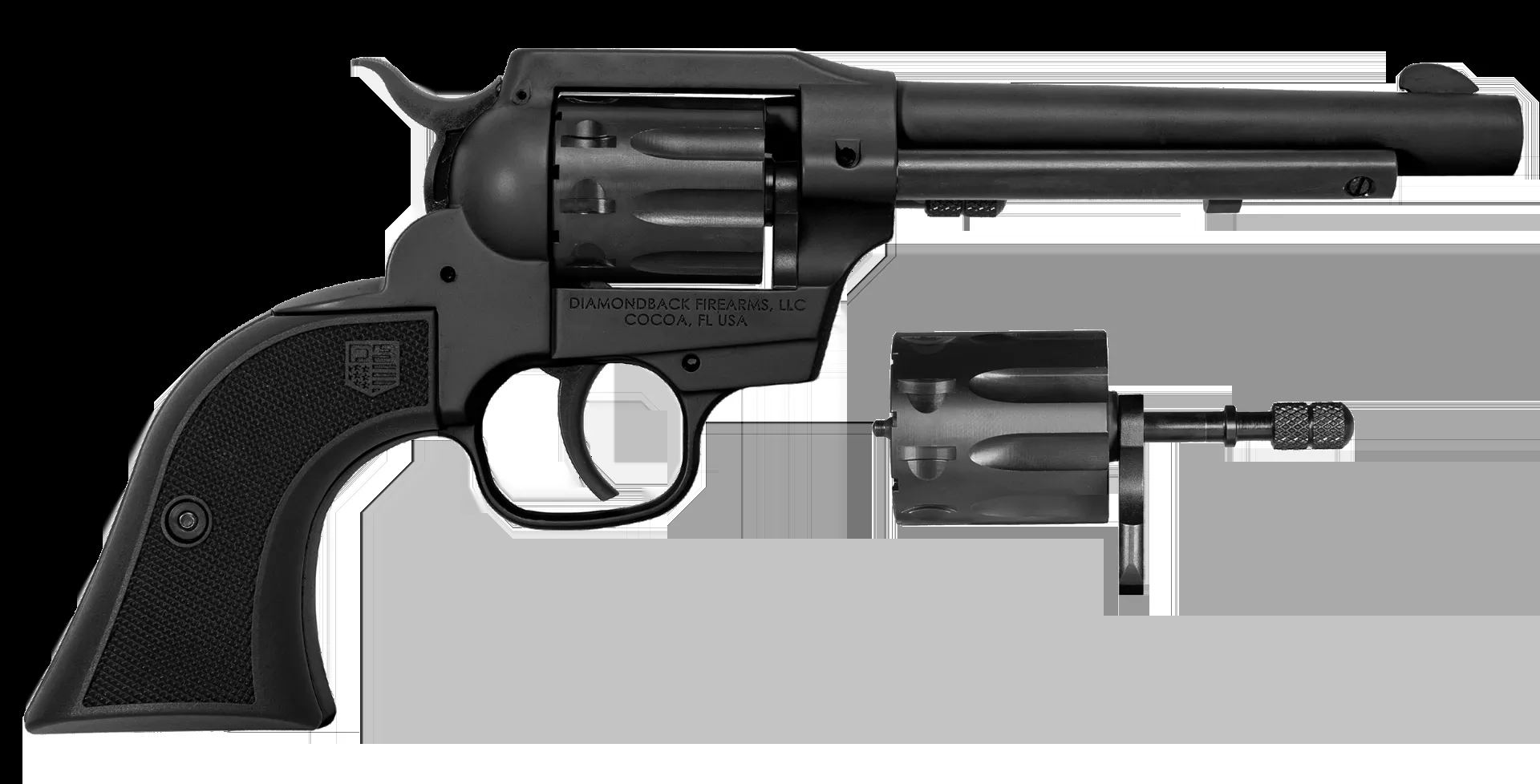 Diamondback Sidekick Convertible 22LR/22MAG Revolver 9 Shot 5.50″ Barrel DB053CA001