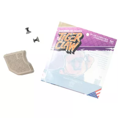 Die Free Co Llc TCMLOKFDE Tiger Claw Flat Dark Earth Nylon