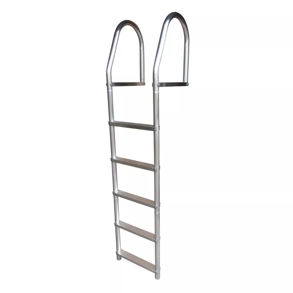 Dock Edge Fixed Eco - Weld Free Aluminum 5-Step Dock Ladder