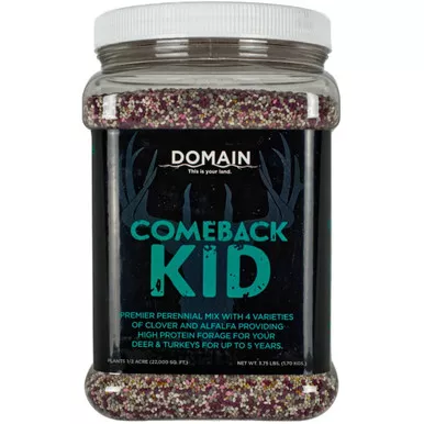 Domain CBKFP375 Comeback Kid Seed, 1/2 Acre