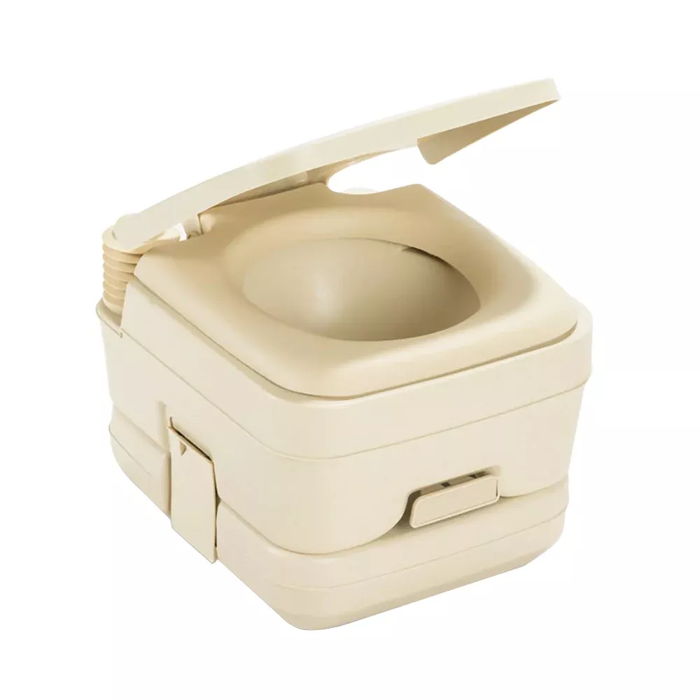 Dometic 964 MSD Portable Toilet w/Mounting Brackets – 2.5 Gallon – Parchment