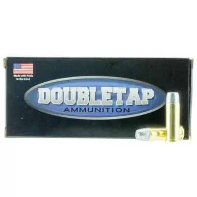 DoubleTap Ammunition 44M320HC Hunter 44Rem Mag 320gr Hard Cast Solid 20 Per Box/25 Case