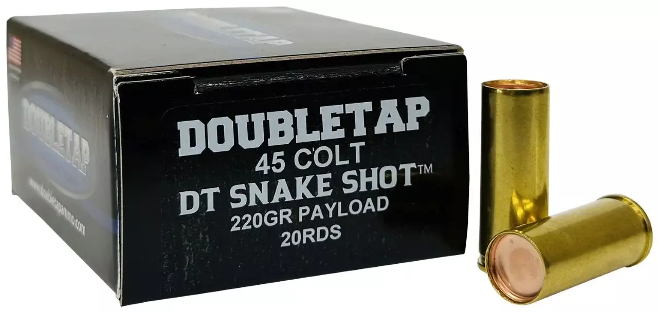 DoubleTap Snake Shot .45 Colt Ammo 220 gr #9/WC 20 Rounds 45CSSS2