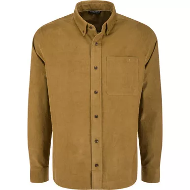 DRAKE Legacy Mid-Wale Corduroy Shirt (DS5025)
