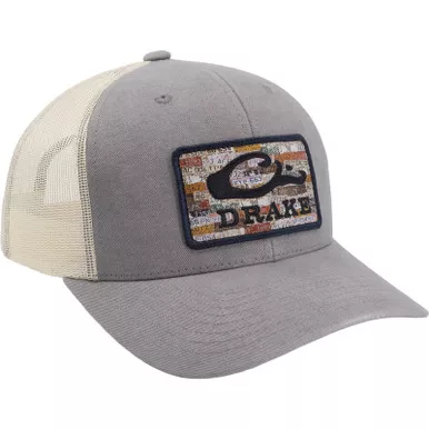 DRAKE License Plate Mesh Back Cap (DH4402)