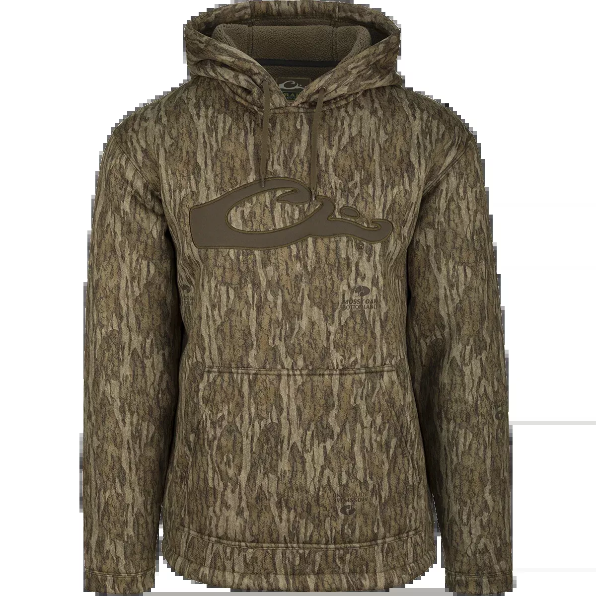 Drake LST Silencer Fleece-Lined Camo Hoodie